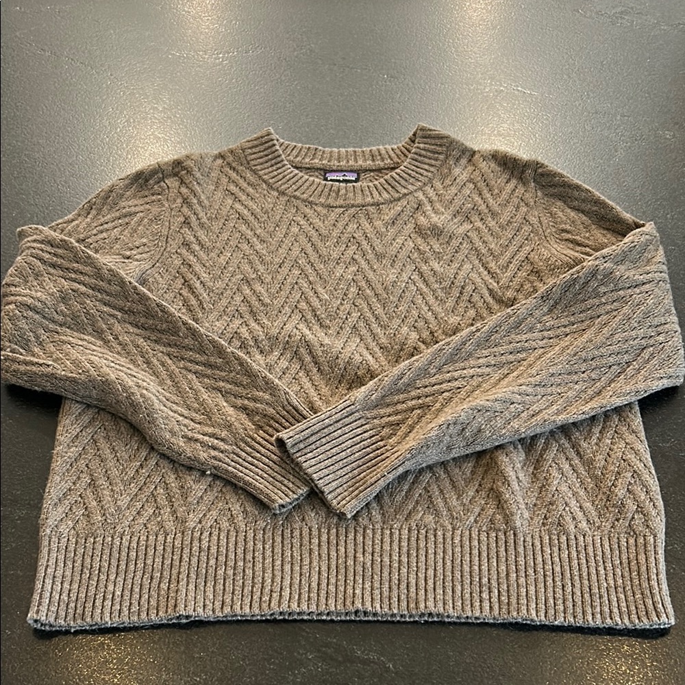 Patagonia Recycled Wool Crewneck Sweater Medium